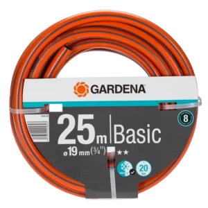 GARDENA Wąż ogrodowy Basic 19 mm (3/4″), 25 m, nr art. 18143-29