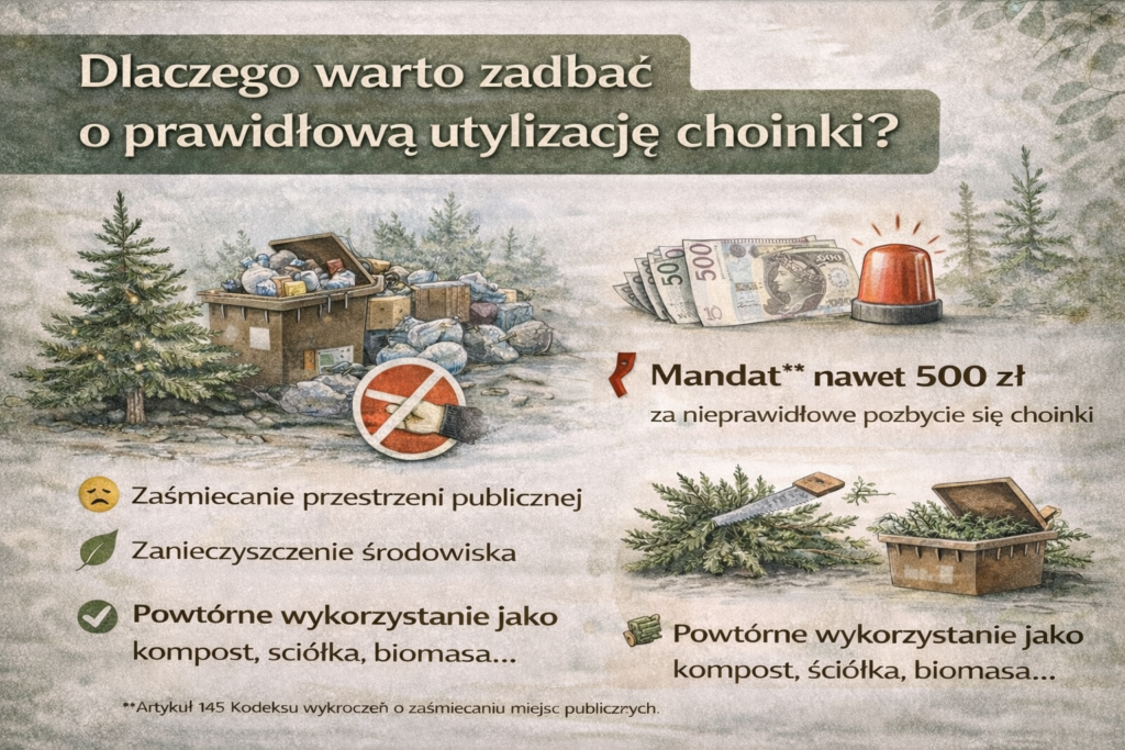 co zrobic z choinka po swietach