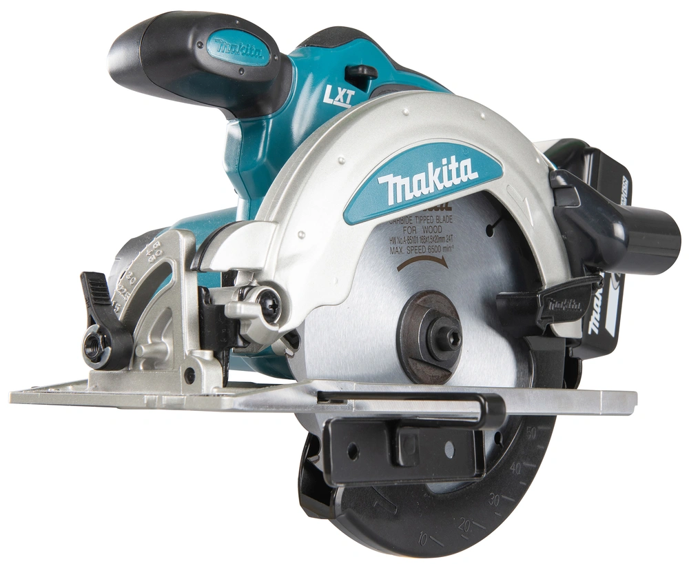 Makita DSS610Z – aluminiowa podstawa i precyzyjne prowadzenie pilarki