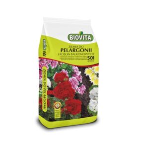 Ziemia do pelargonii i roślin balkonowych  50l BIOVITA