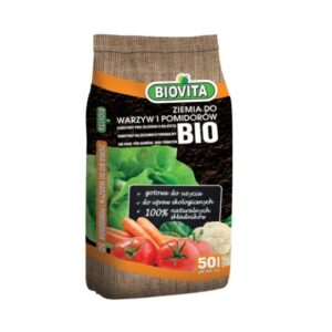 Ziemia do warzyw i pomidorów BIO 50l BIOVITA